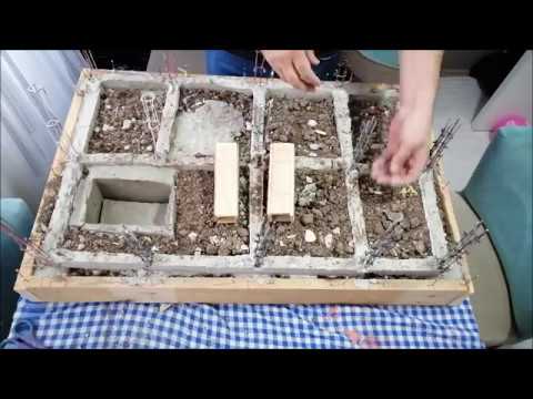 Mini İnşaat, How to buid mini house, make column , mini house, minyatür inşaat