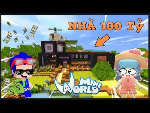 Mini world: Hàng xóm đại chiến tập 6: Timmy tham quan nhà 100 tỷ | phong cận tv