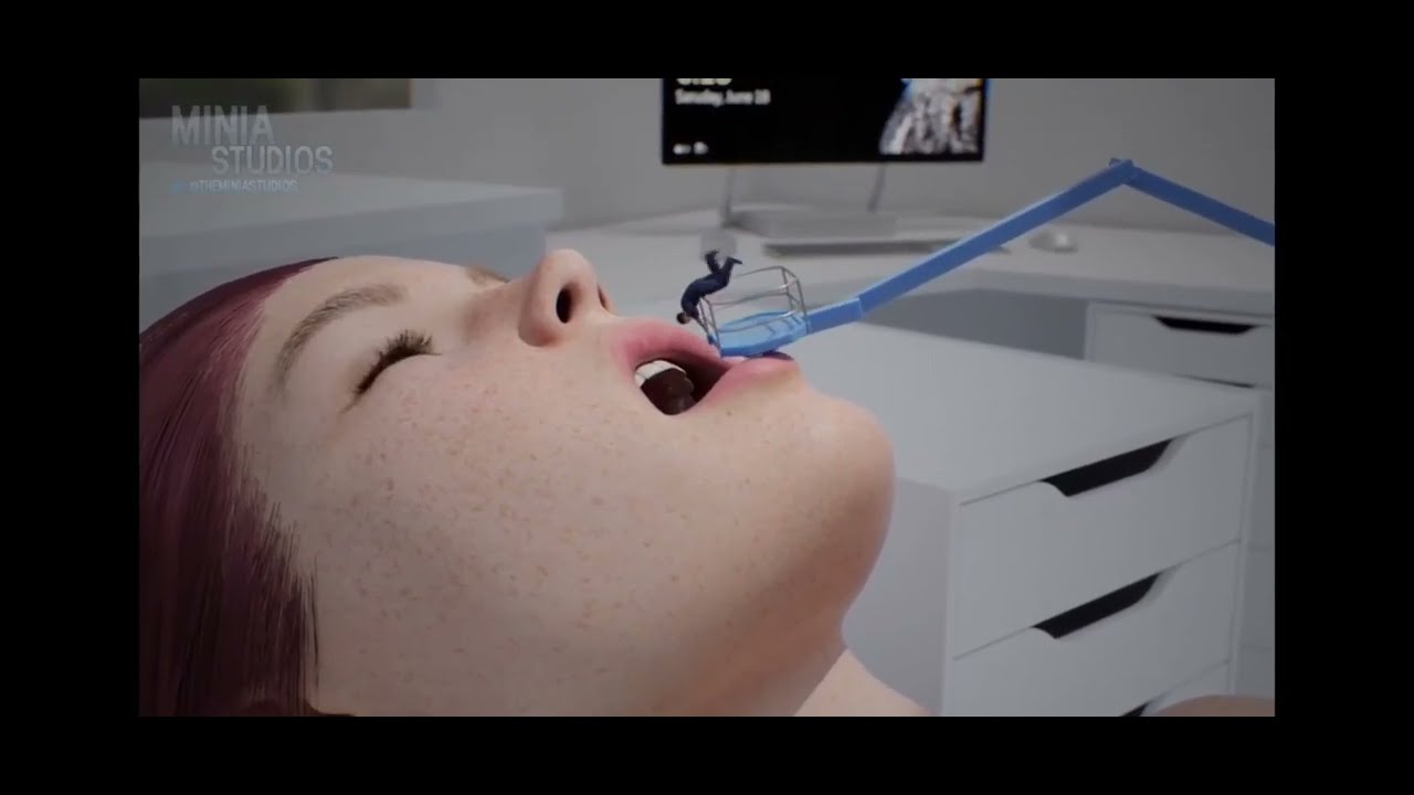 Minian Work: Dentistry Giantess Vore Animation