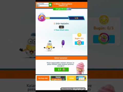 minion  rush oynuyoruz !!! (1.bölüm)