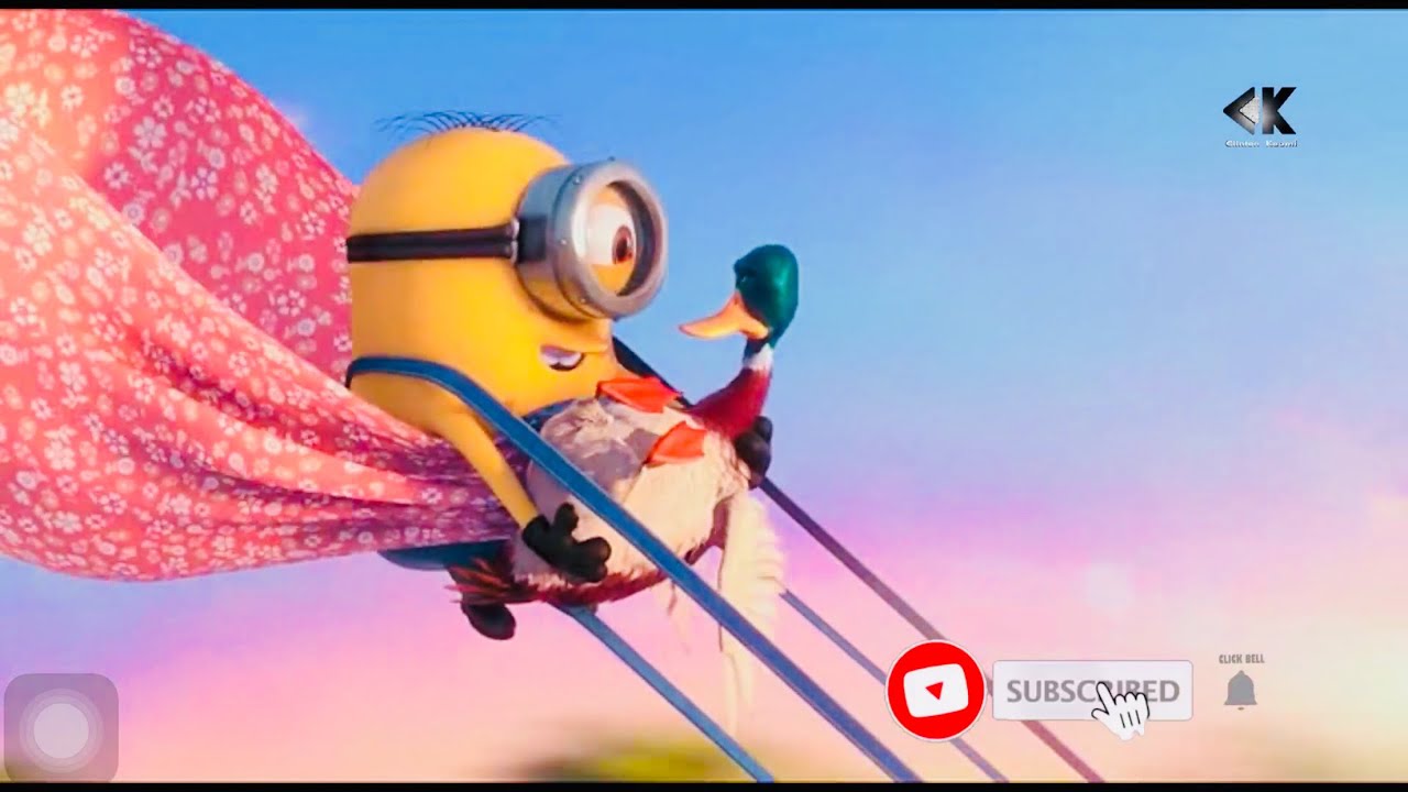 MINION AMAIZING SCENE,DESPICABLE ME😀