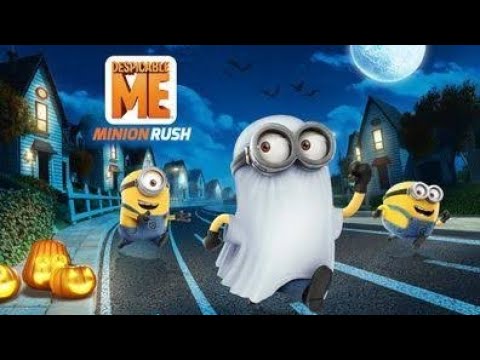 Minion Rush! 4.1.0 Special mission Halloween Residential Area Haunted Hustle 1 - 2 Gameplay