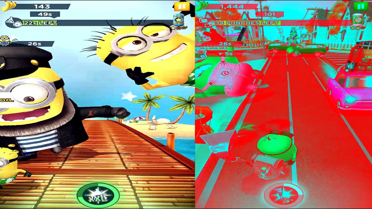 🚀Minion Rush Despicable Me (Color Mix)🚀, Reverse Gameplay - (1-4 Rooms) Walkthrough, Episode 130
