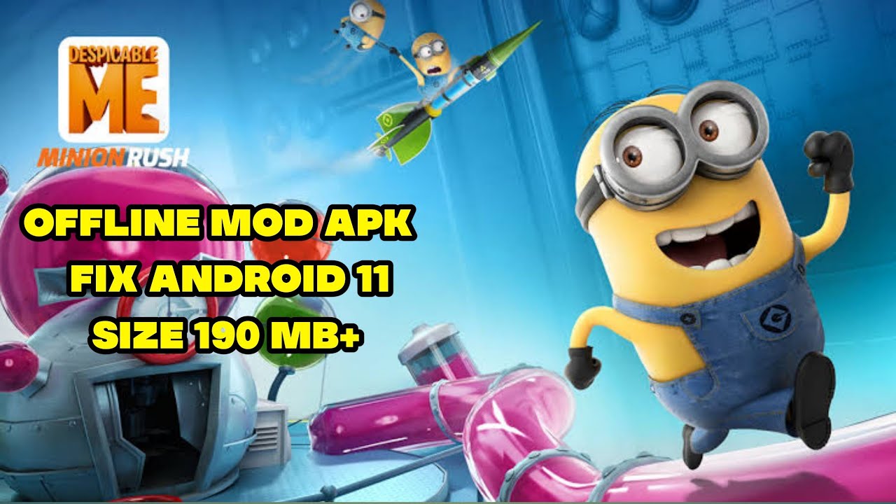 Minion Rush: Despicable Me v2.5.0p (Old version Full offline) Apk For Android Gameplay offline