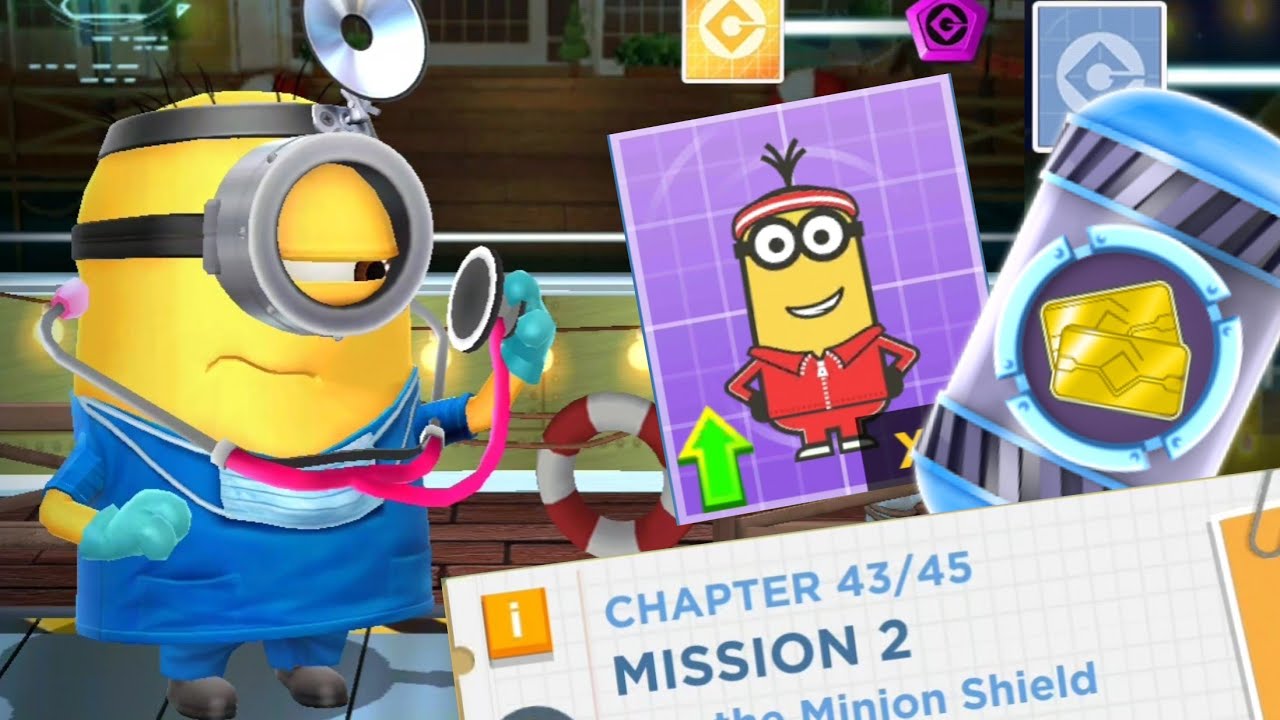 Minion Rush Doctor Carl Costume at Despicable Ops Mission 2 Chapter 43/45 minions game walkthrough