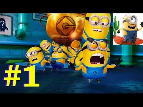 Minion Rush GRU'S LAB PART 1 Walkthrough Gameplay - Android/iOS
