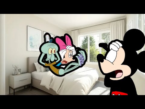 MINNIE MOUSE CHEATS ON MICKEY WITH SQUIDWARD GONE WRONG!