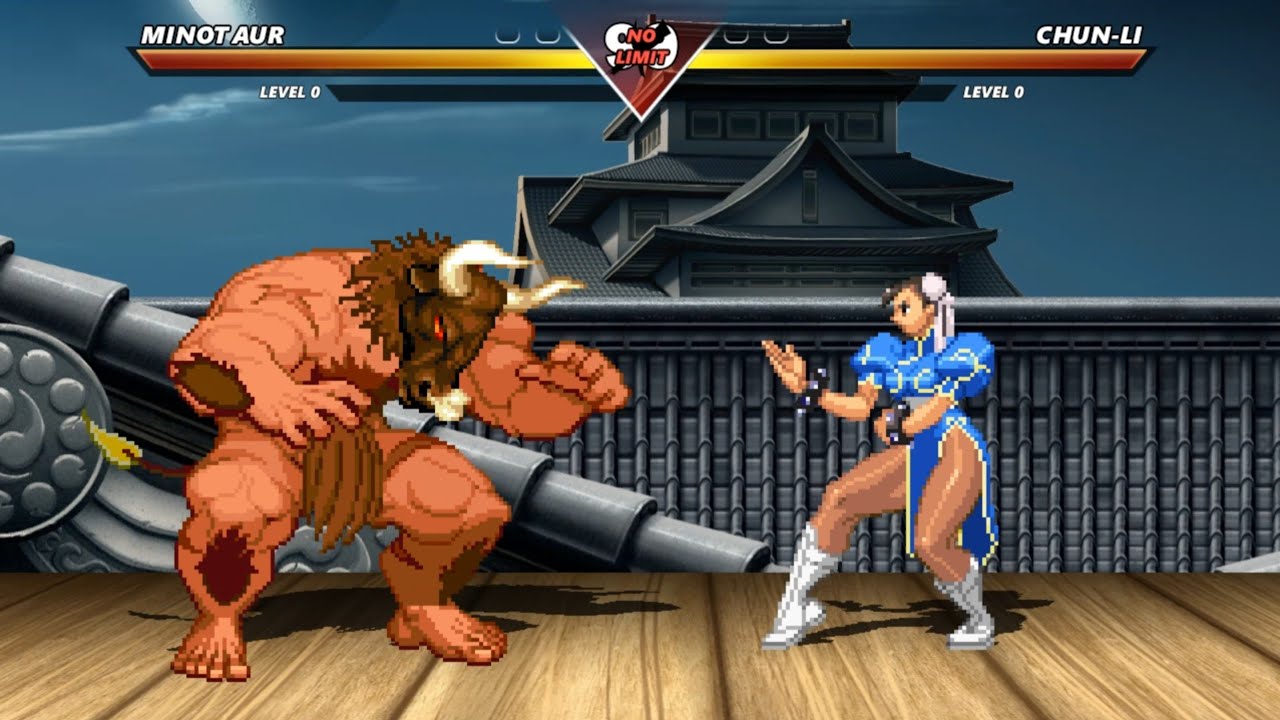 MINOTAUR vs CHUN-LI - The most epic fight ever made!