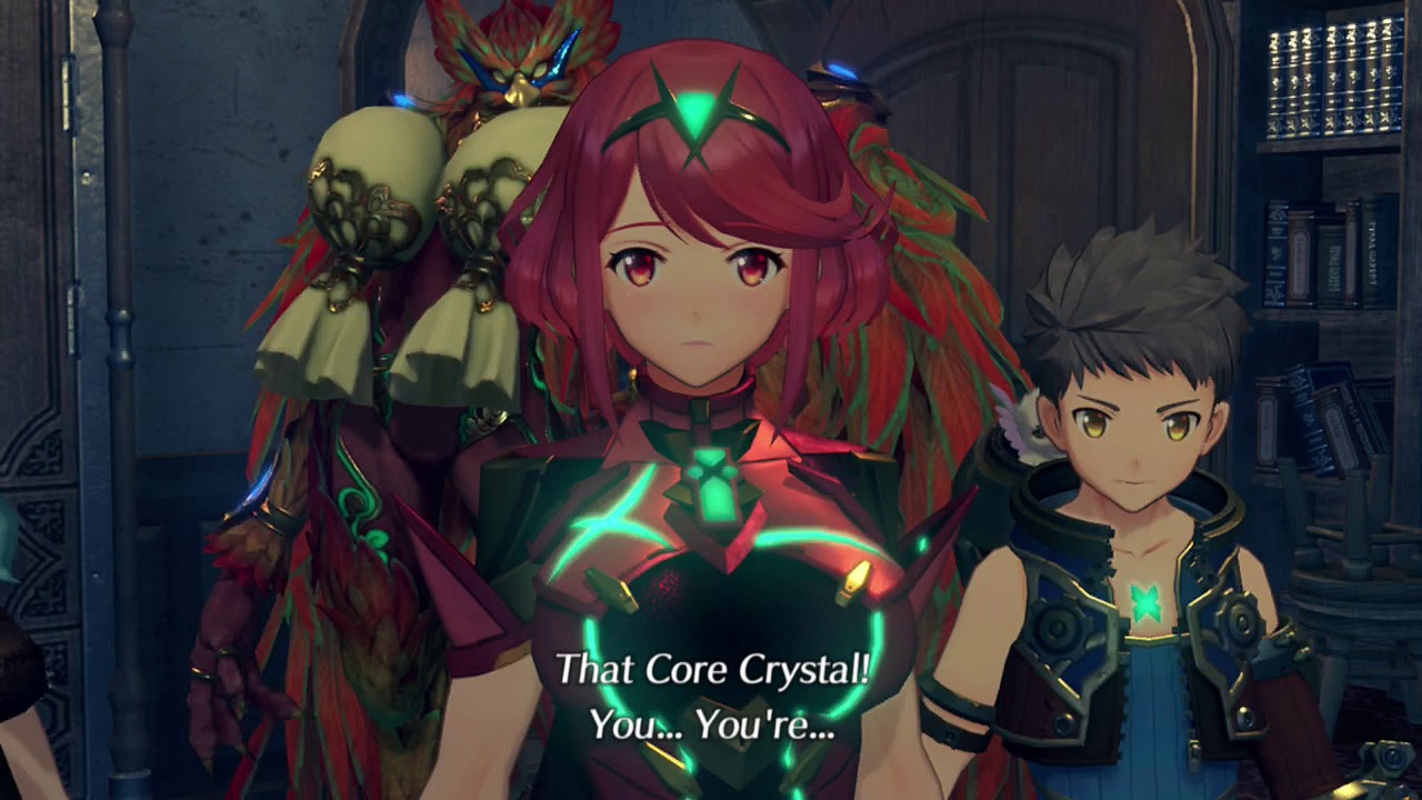 Minoth . Cutscene . Xenoblade Chronicles 2 .