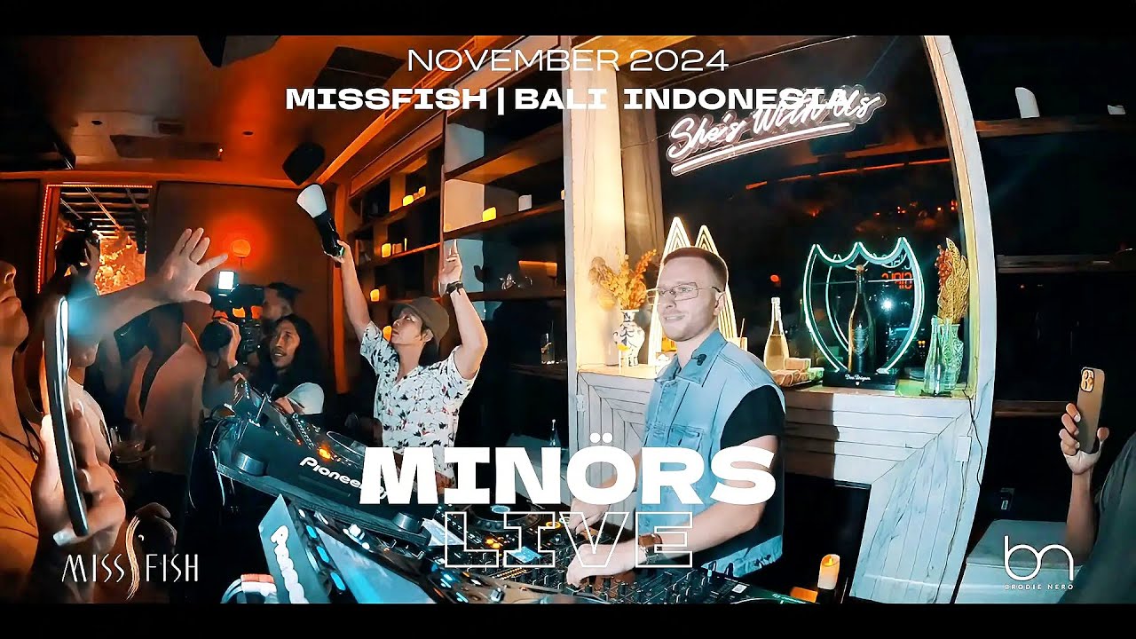 Minörs – Live @ Missfish Bali | Afro House & Latin House DJ Set