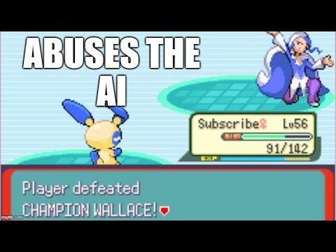Minun Uses One Move to Break The Pokemon Emerald Elite 4. Here's How.