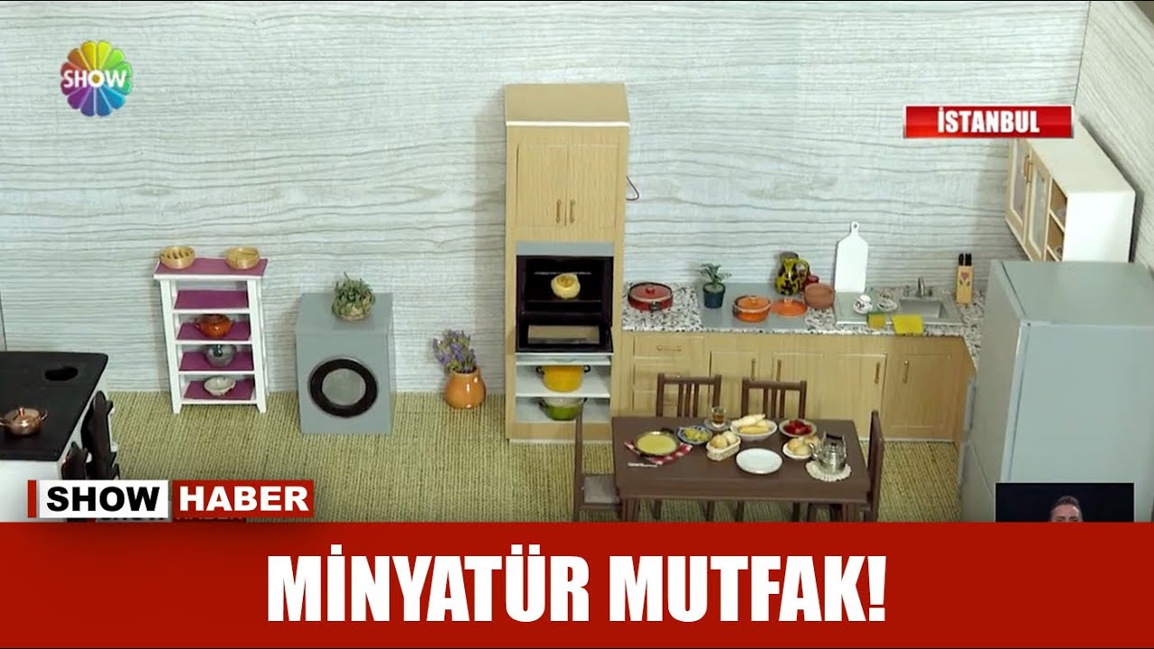 Minyatür mutfak!