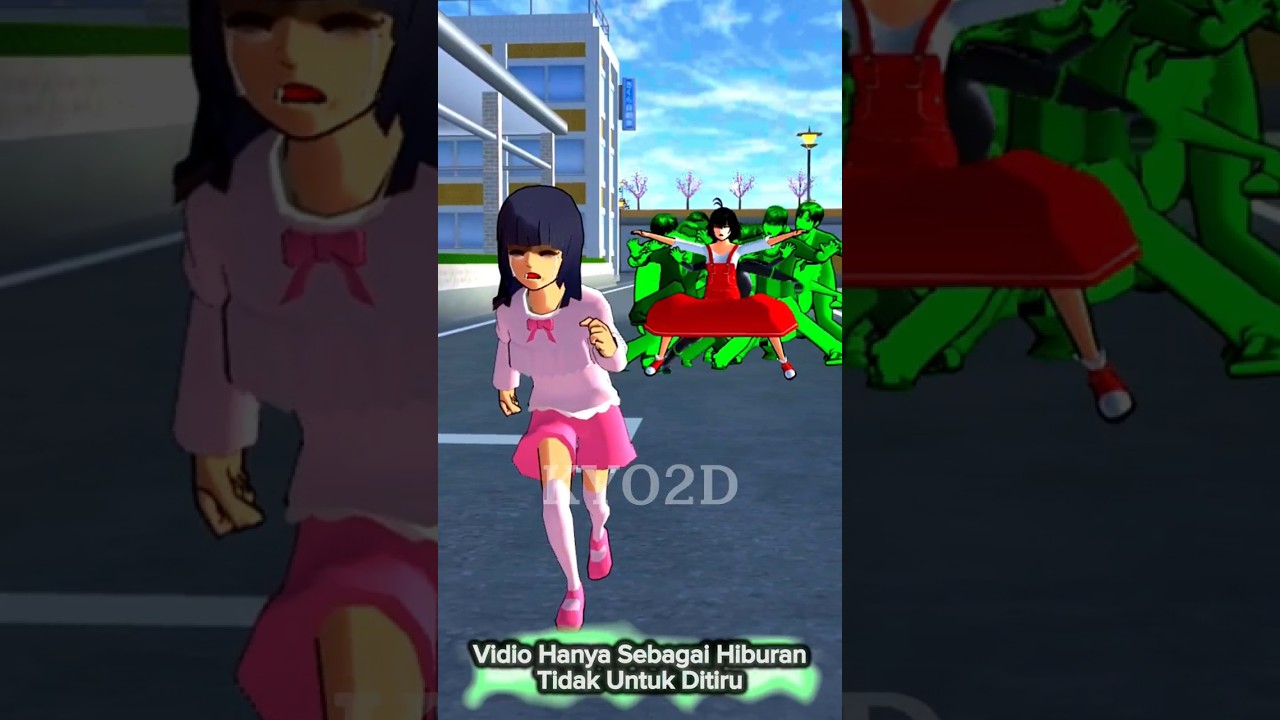 Mio Sedih Mamanya Tahan Serangan Zombie Hantu Bhoot Monster #sakuraschoolsimulator #shorts #viral