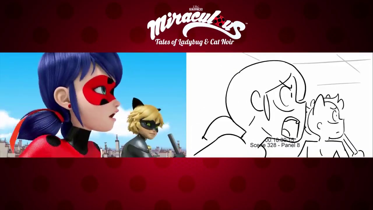 MIRACULOUS  🐞 ANIMAESTRO   Storyboard ✏️  Tales of Ladybug and Cat Noir 1