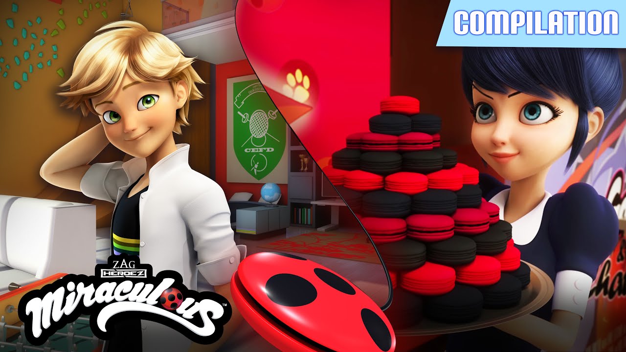 MIRACULOUS | 🐞 Compilation 🐾 | FULL EPISODES ▶️ [Chameleon - Animaestro - Bakerix] Season 3