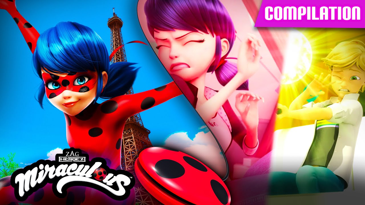 MIRACULOUS | 🐞 Compilation 🐾 FULL EPISODES ▶️ [Origins Part 1 & 2] Season 1