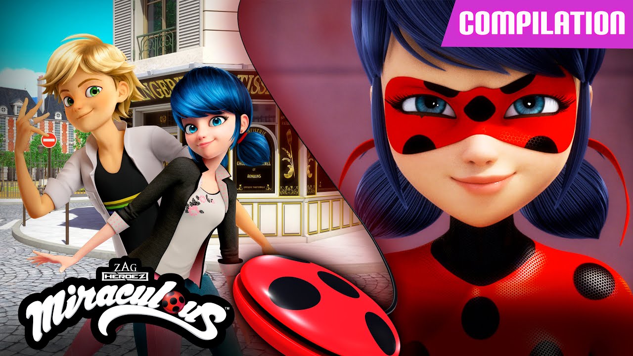 MIRACULOUS | 🐞 Compilation 🐾 FULL EPISODES ▶️ [The Bubbler - Simon Says - Rogercop] Season 1