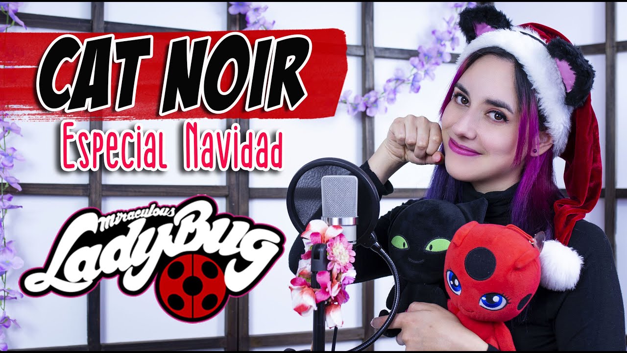Miraculous Ladybug Especial de Navidad - Cat Noir Solo en la Oscuridad (En Español) Hitomi Flor
