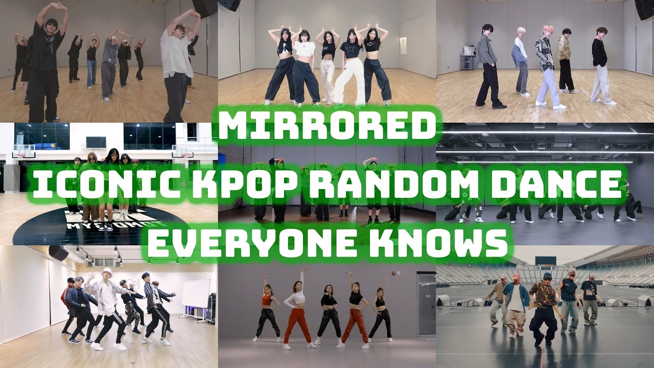 [MIRRORED] ICONIC KPOP RANDOM DANCE (EVERYONE KNOWS)