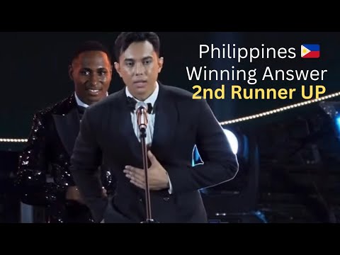 MISS & MISTER FITNESS SUPERMODEL 2025 WINNING ANSWER PHILIPPINES DENVER ARGANA 2nd Runner Up 🇵🇭😱