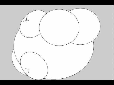 Miss Circle bikini INFLATION MORE animation