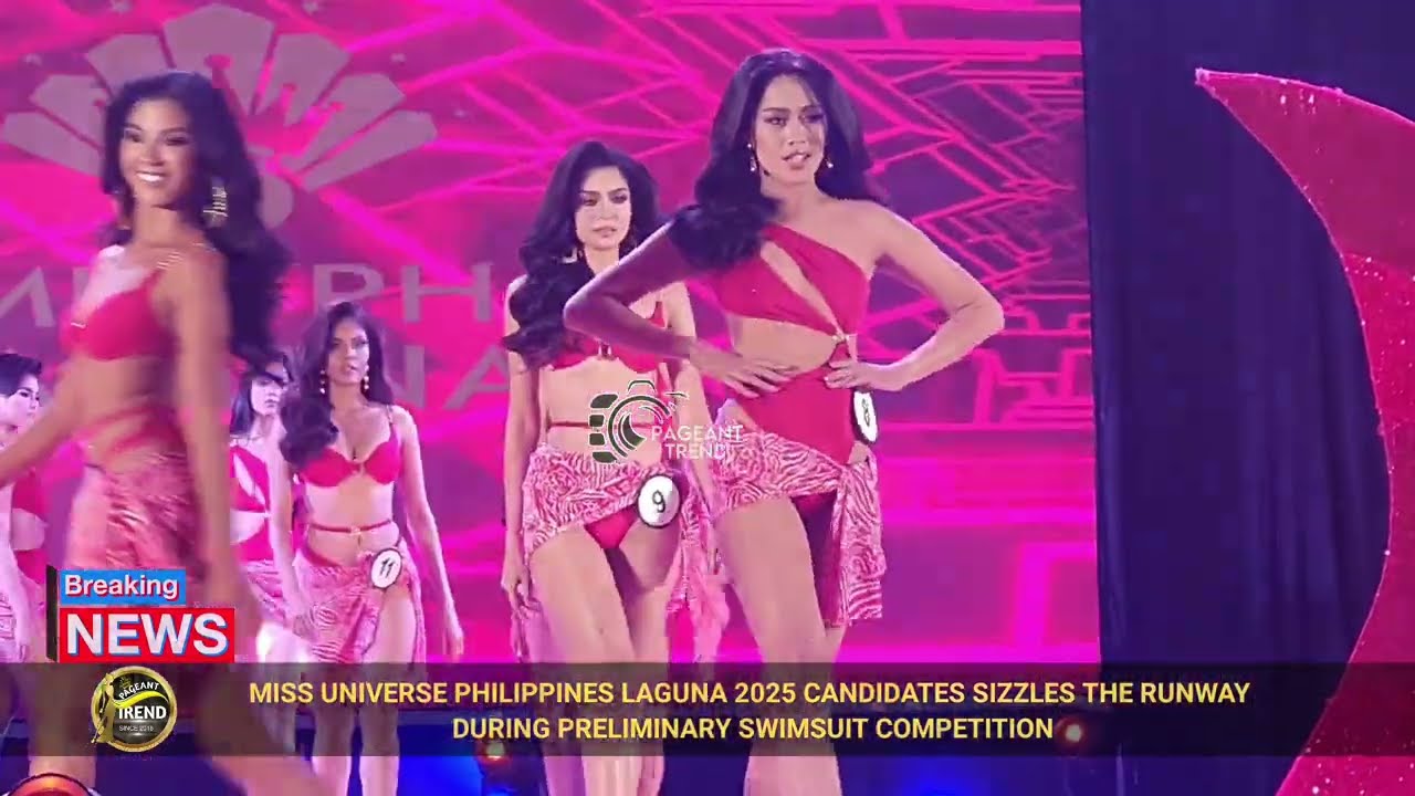 MISS UNIVERSE PHILIPPINES LAGUNA 2025 PRELIMINARY SWIMSUIT COMPETITION
