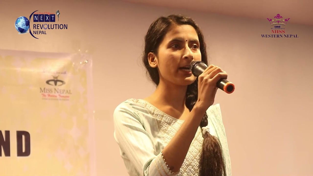 Miss Western Nepal 2021|| Tallent Round || Ankita Aacharya || Next Revolution Nepal || Miss Nepal