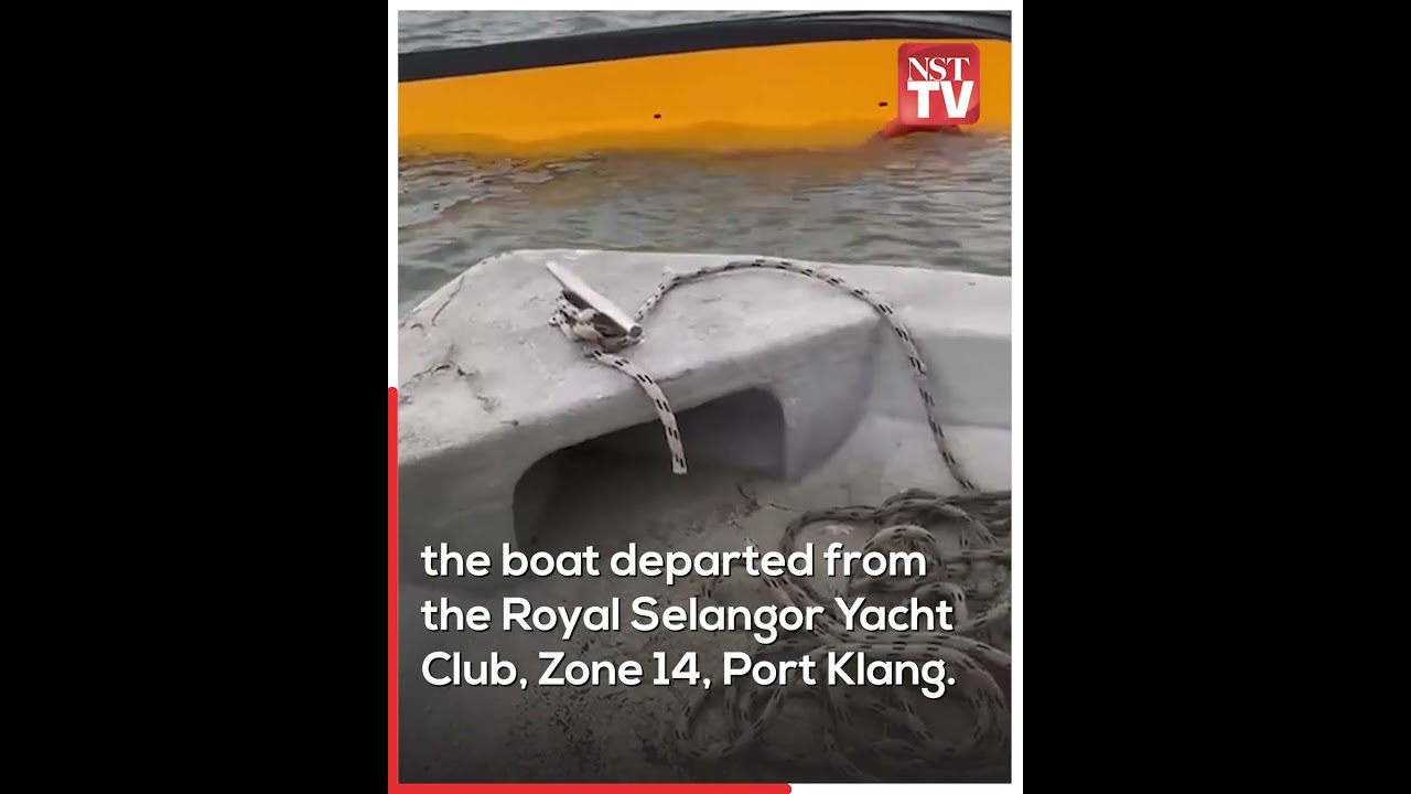 Missing couple test drove boat before Port Klang capsize