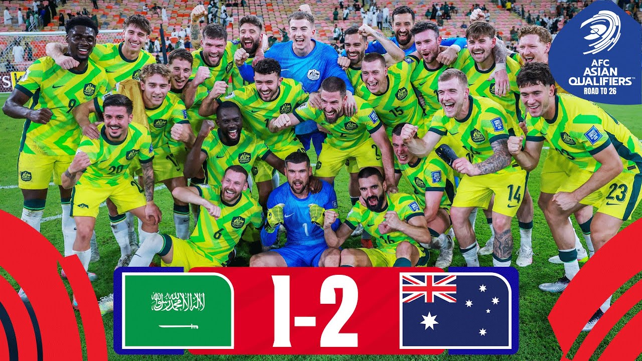 MISSION COMPLETE: AUSTRALIA TO 2026! | Saudi Arabia - Australia | Highlights #AsianQualifiers RT 26
