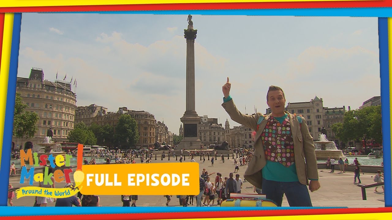 Mister Maker: Around the World - Trafalgar Square! 🇬🇧  🌎 Series 1, Episode 15 - Full Episode 👨‍🎨