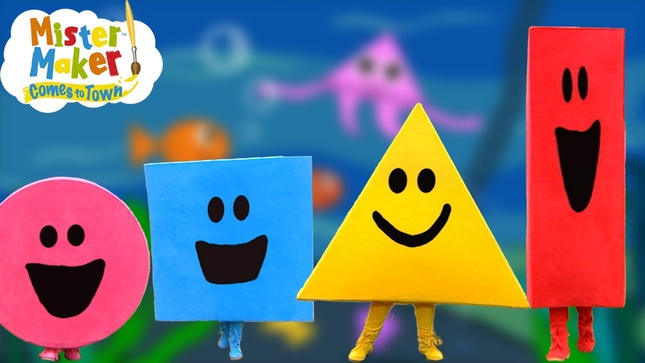 Mister Maker Mega Shapes Dance! (NEW 10+ Mins Compilation!) | Mister Maker