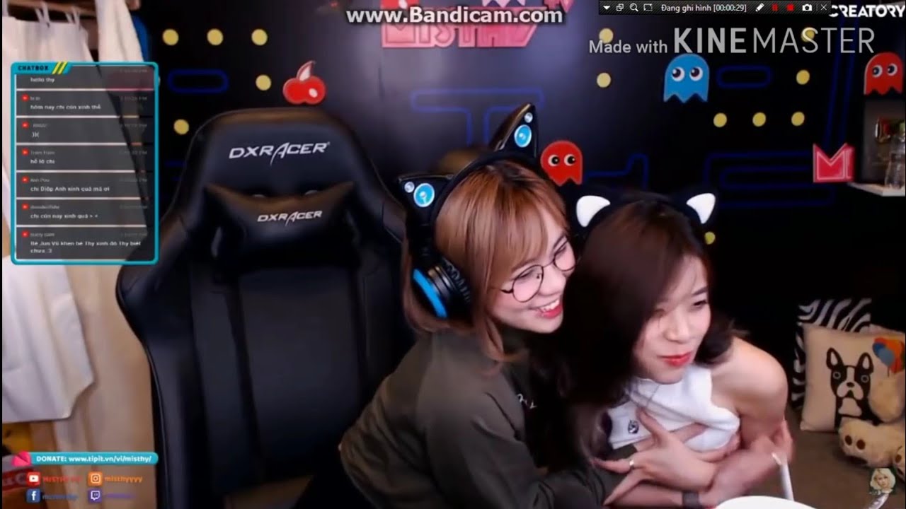 Misthy + Diệp Anh: Misthy xàm sỡ chị cún ngay trên stream
