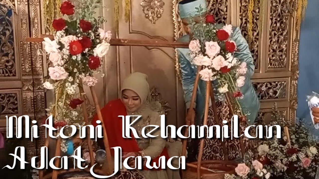 MITONI ADAT JAWA ~ Syukuran 7 Bulan Kehamilan Ervin & Sholah