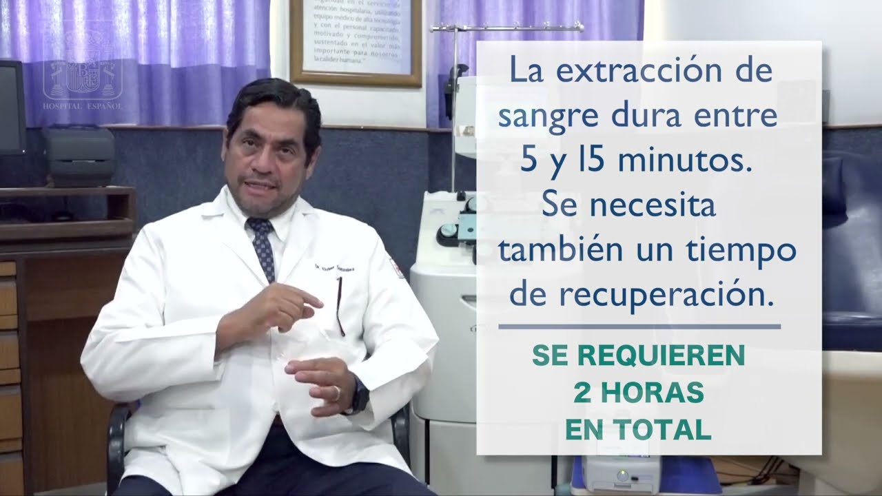 Mitos y realidades sobre la Donación de sangre - Hospital Español de México