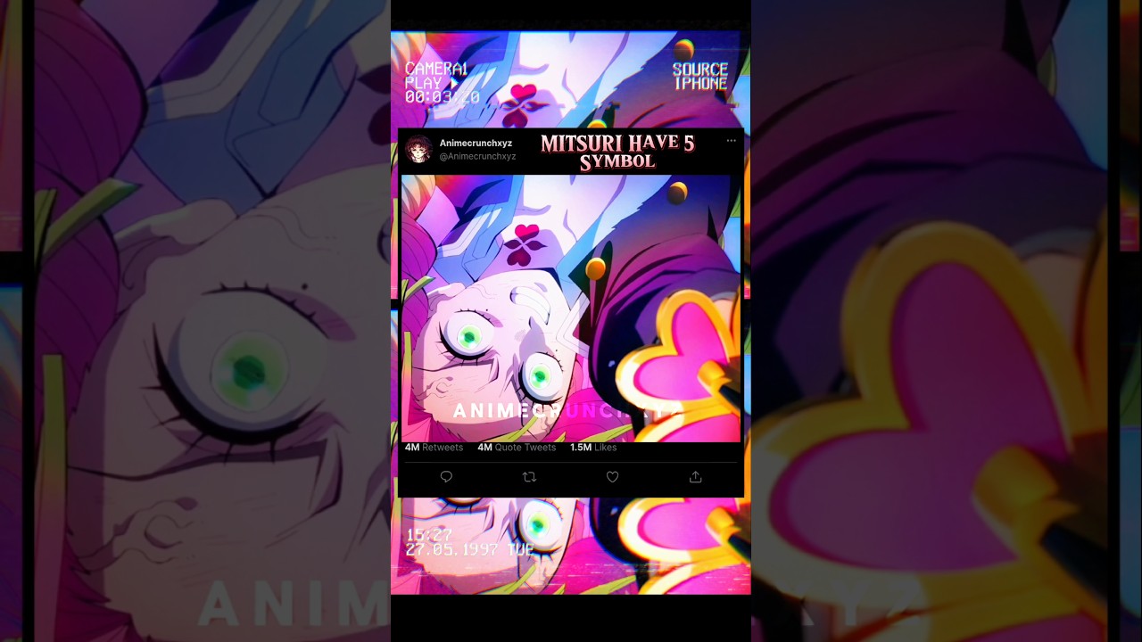 Mitsuri Have 5 Symbol ☠️#demonslayer #kimetsunoyaiba #kny #foryou #fyp #mitsuri #mystery #shortsfeed