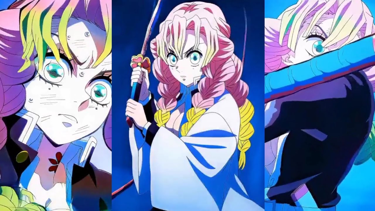 Mitsuri Kanroji Twixtor Clips 4k+ CC (Demon Slayer Season 3 Episode 10)