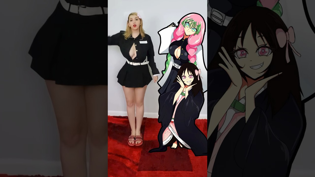 MITSURI Y NEZUKO 2D VS 3D ❤️