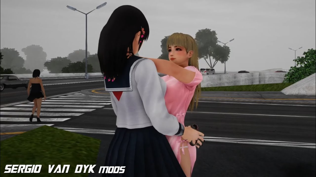 Miu Hinasaki and Girlfriends.... Hot - Coffee 💕 GTA SA: PROJECT JAPAN 4.0