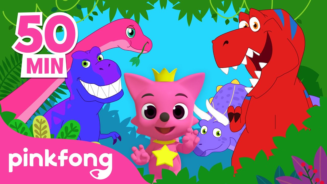 Mix - 🦖Dino Welt | Dinosaurier Lieder Playlist | Pinkfong Lieder für Kinder