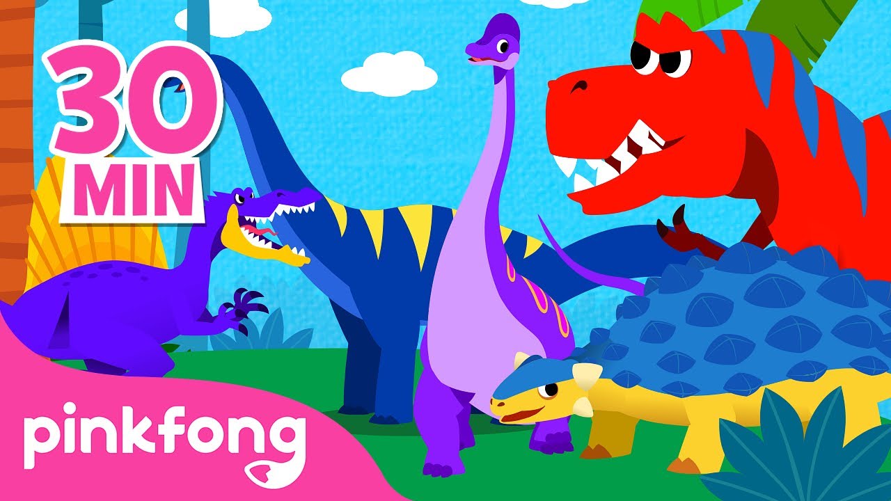 Mix - Dinosaurier lieder für kinder | Kinderlieder | Pinkfong! Baby Hai Kinderlieder