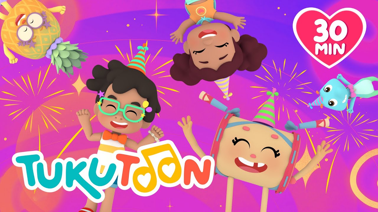 Mix 🎶🎉 TukuToon: Lo más cantado del 2024 🥁🌈 #TukuToon ❤️ #CancionesInfantiles