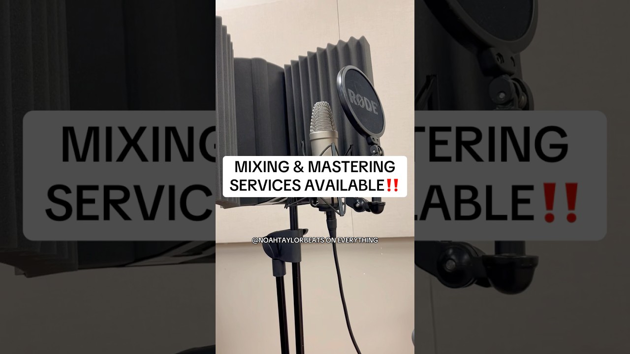 #MIXINGANDMASTERING SERVICES AVAILABLE‼️ #mixandmaster #recordingstudio #audioengineer #rapmusic