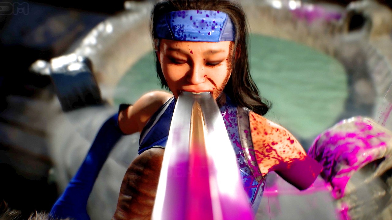 MK1 All Fatalities on Kitana MK2 - Steely Assassin LEGENDARY