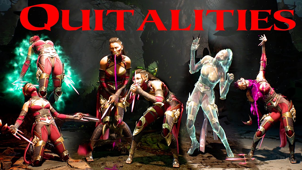 MK1 Mileena Performs All Quitalities