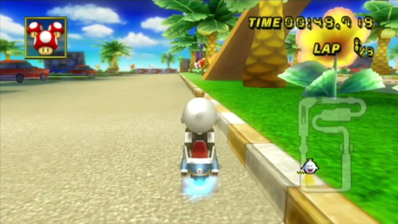 MKW Coconut Mall Glitch Fast Lap Tutorial