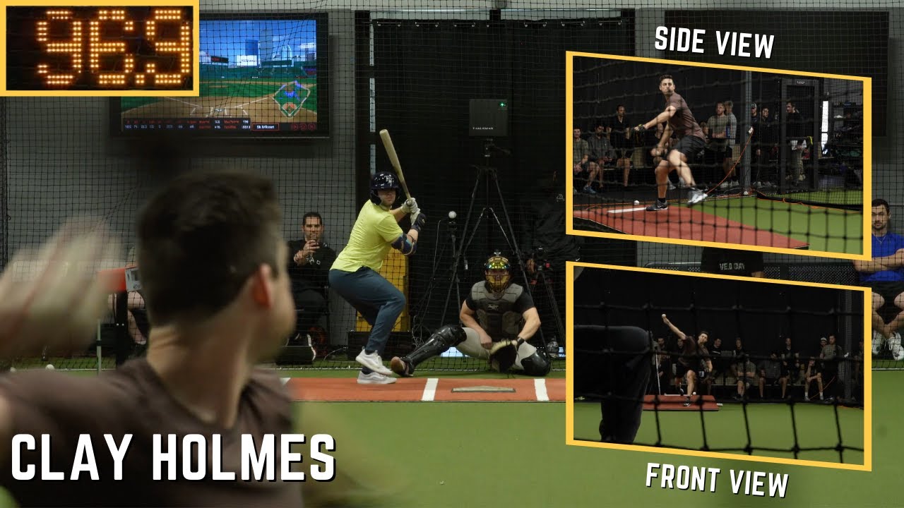MLB All-Star Pitcher Clay Holmes Throws Live ABs