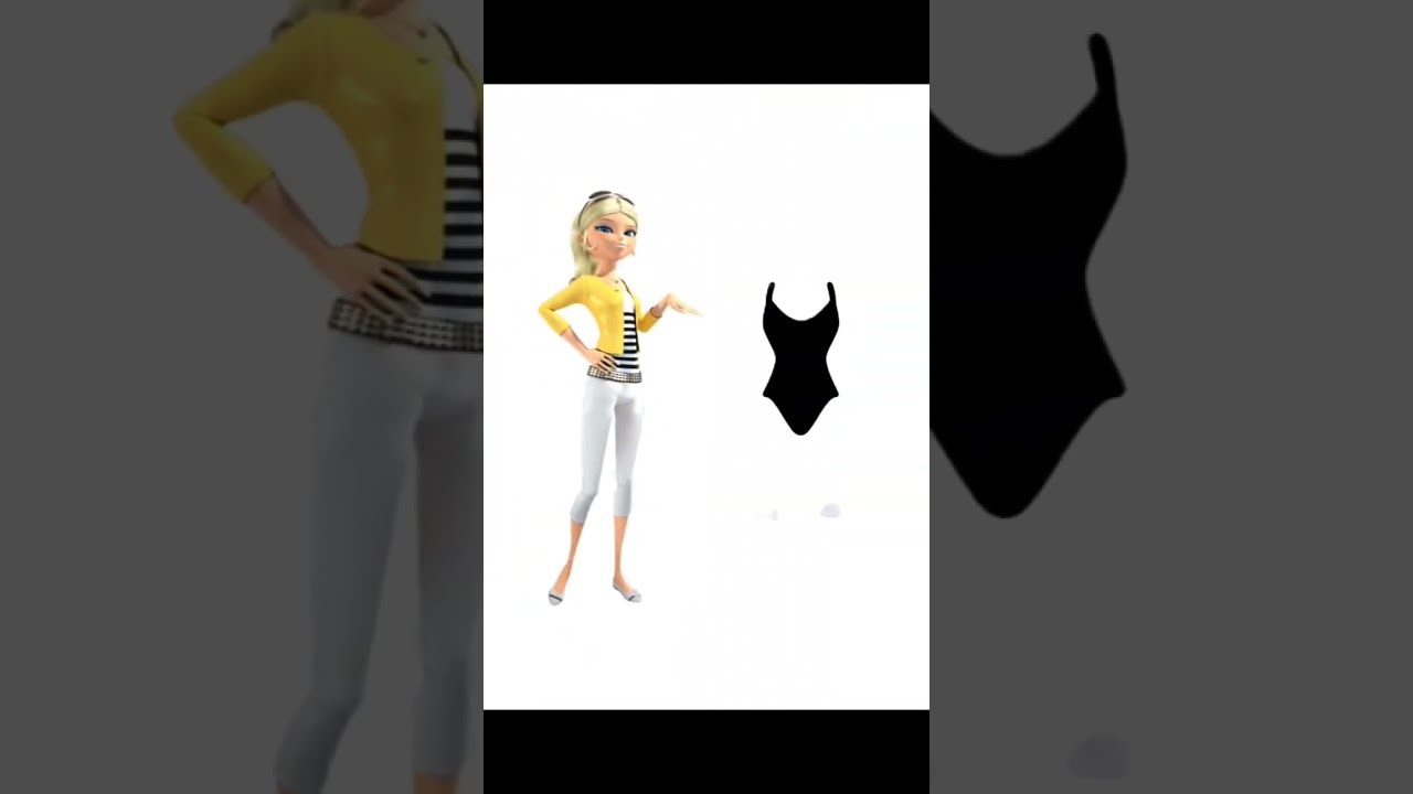 MLB girls characters in suimsuit #miraculous #ladybug 🏊🩱