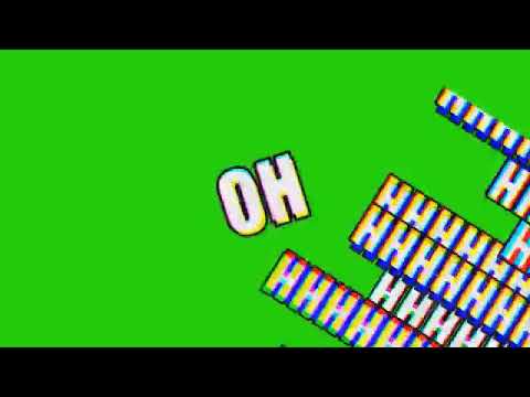 MLG OOH TEXT green screen - HD video