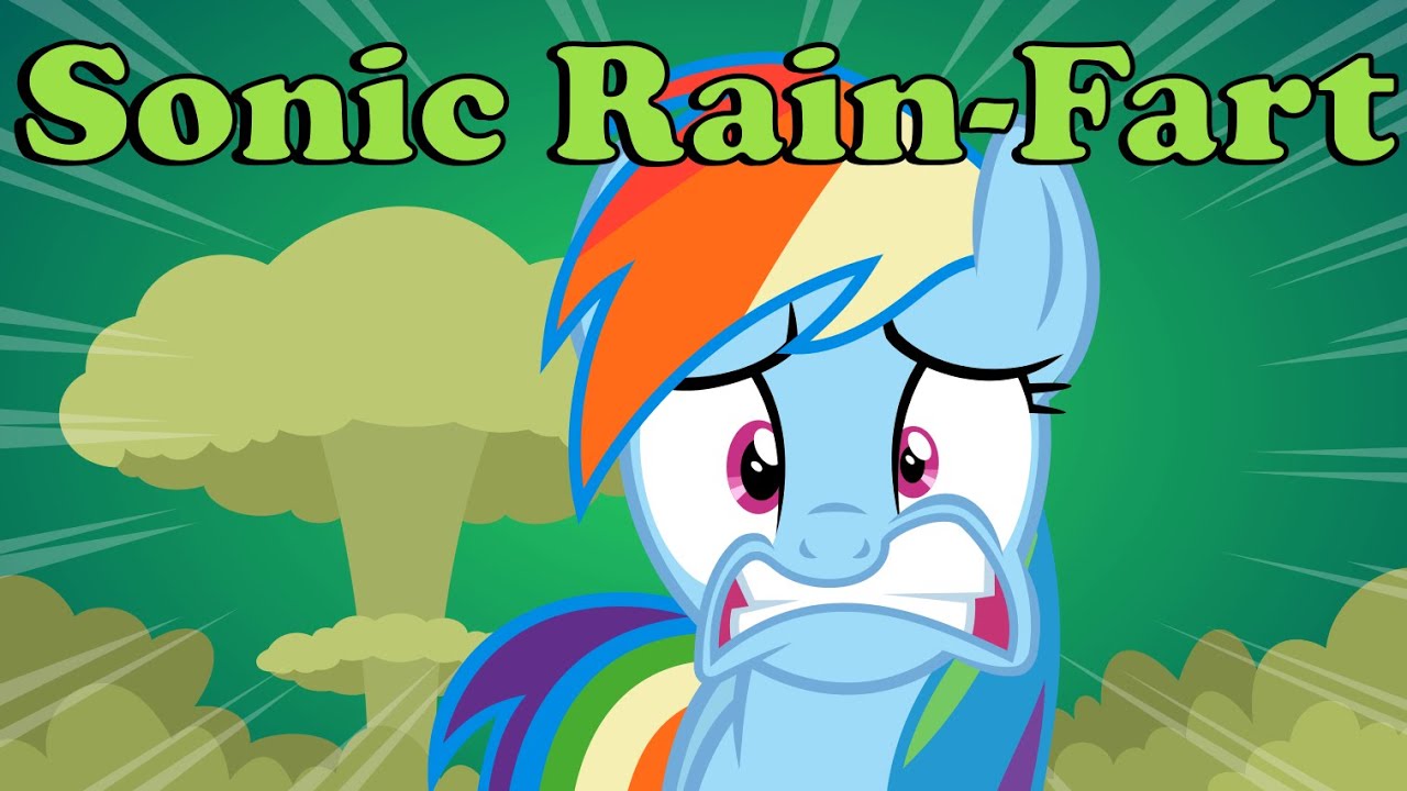 MLP Parody: Rainbow Dash Does a Sonic Rain-Fart #Shorts