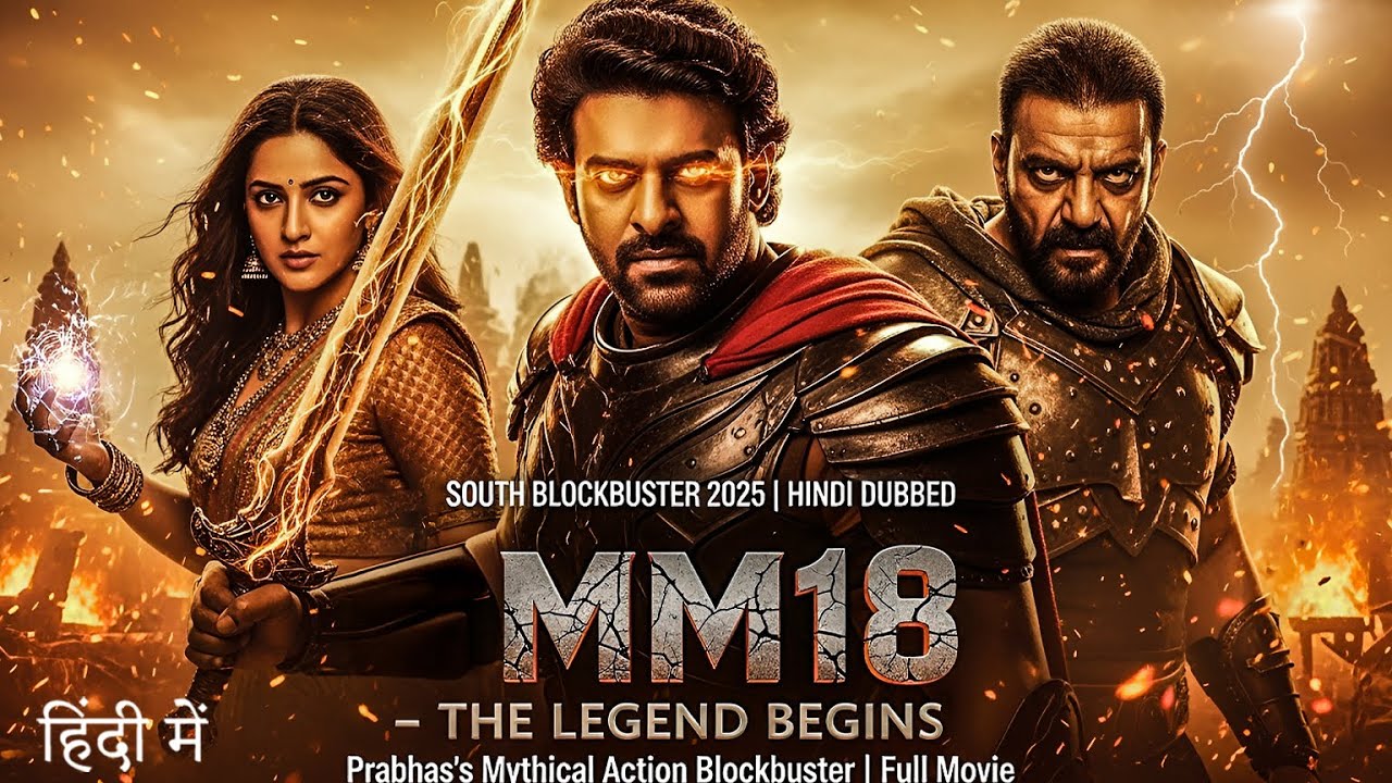 MM18 Full Movie | Prabhas, Tripti Dimri, Sanjay Dutt | South Indian Action Blockbuster 2025